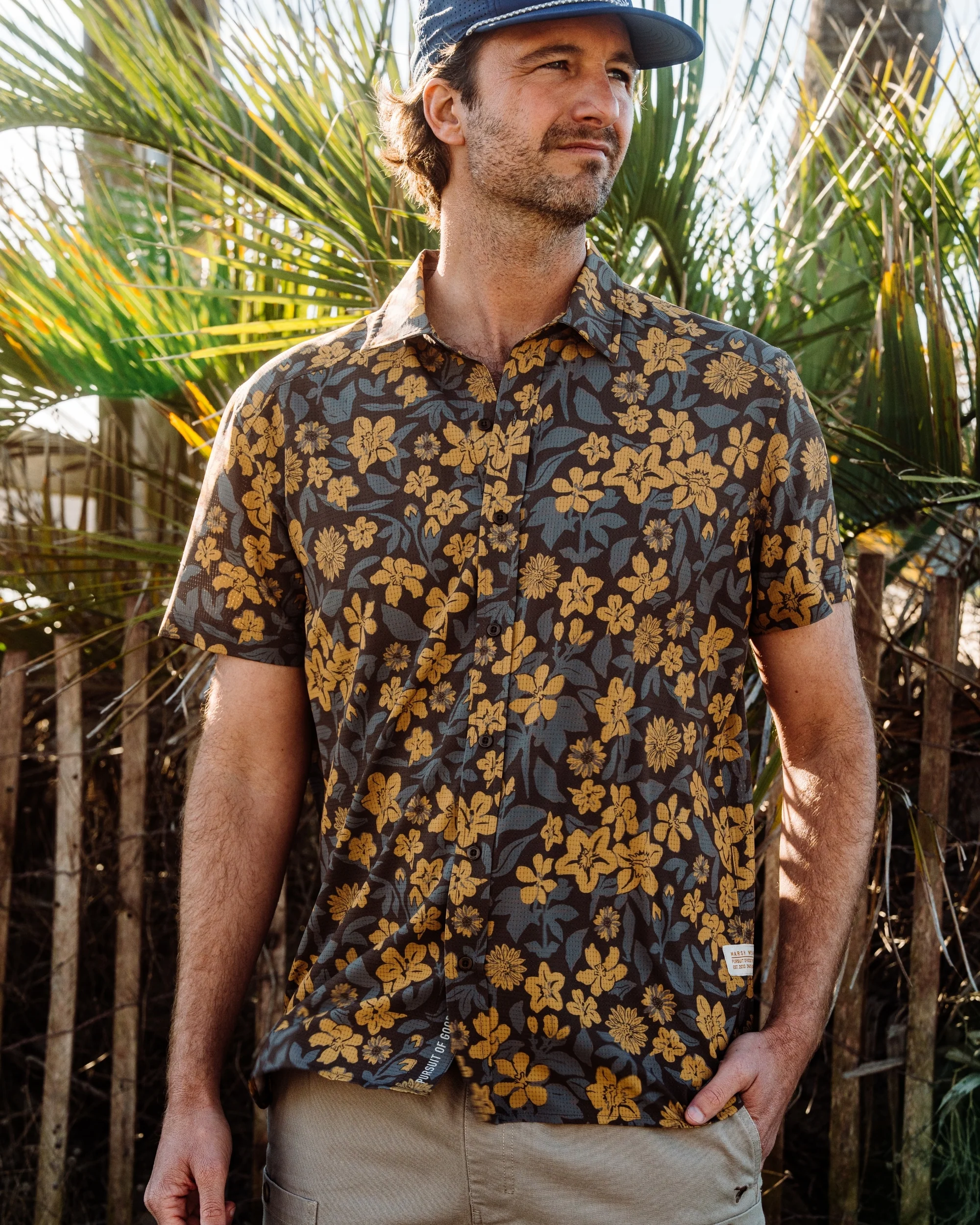 BreezeWeave Shortsleeve Button Up - Image 4
