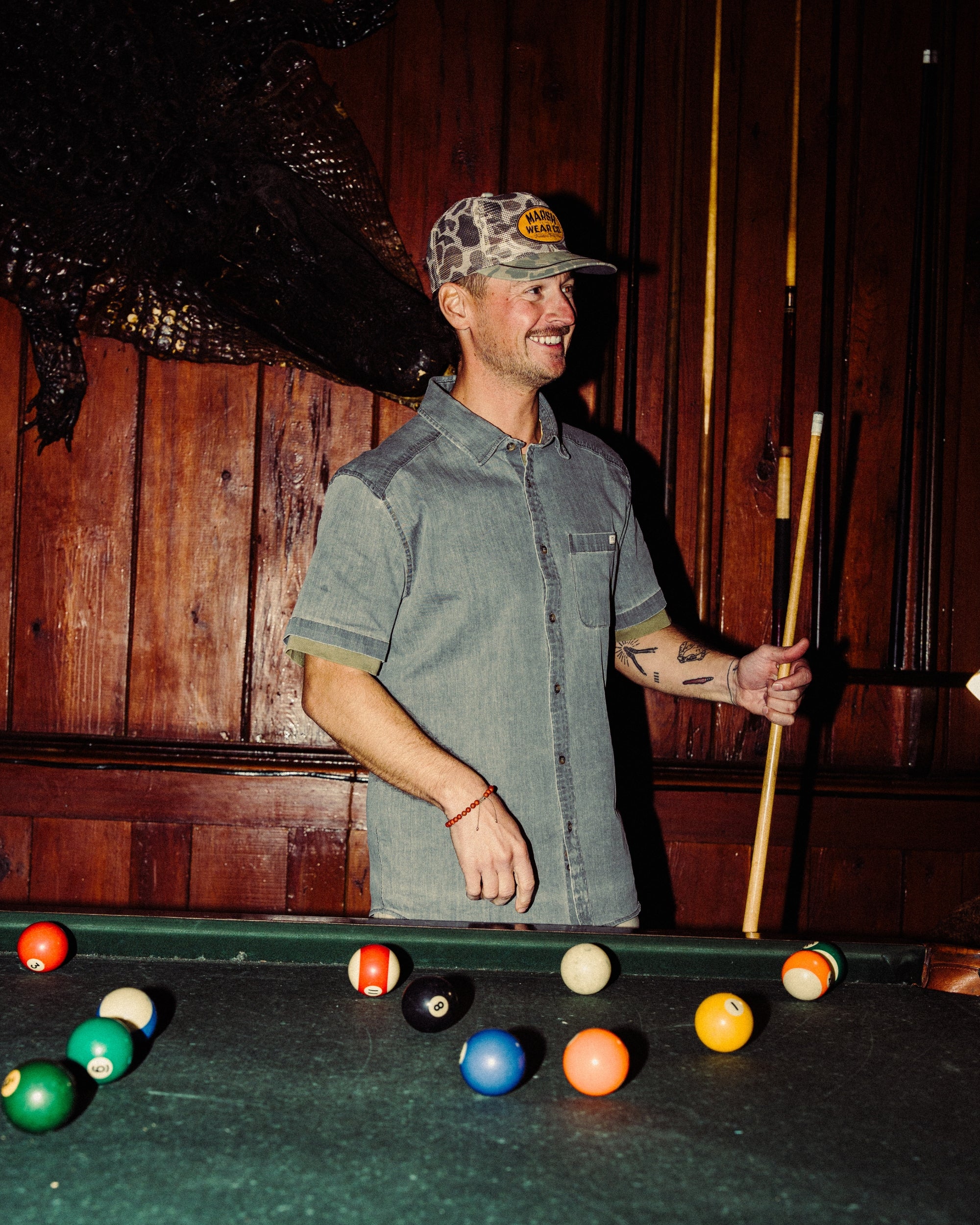 Delray Denim Shortsleeve Shirt - Image 2